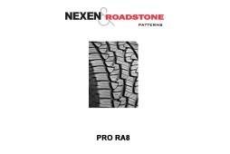 Nexen Tyre Tubeless 235/75/15 RO-AT PRO RA8 WHITE LETTERS