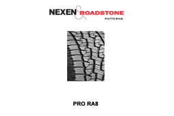 Nexen Tyre Tubeless 235/75/15 RO-AT PRO RA8 WHITE LETTERS