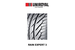 Uniroyal Tyre Tubeless 265/70/16 Rainexpert 3