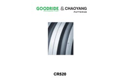 Good Ride Tyre Tubeless 600/16/6 TT CR520 + Tube  زراعي زيح