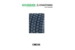 Good Ride Tyre 12/22.5/18 Radial CM335 TBL مطبع