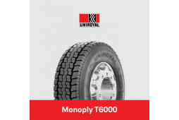 Uniroyal Tyre Tubeless 225/75/17.5 12PR 129/127M MONOPLY T6000